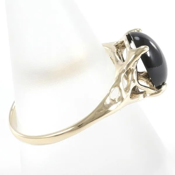 10K Yellow Gold Coral Ring