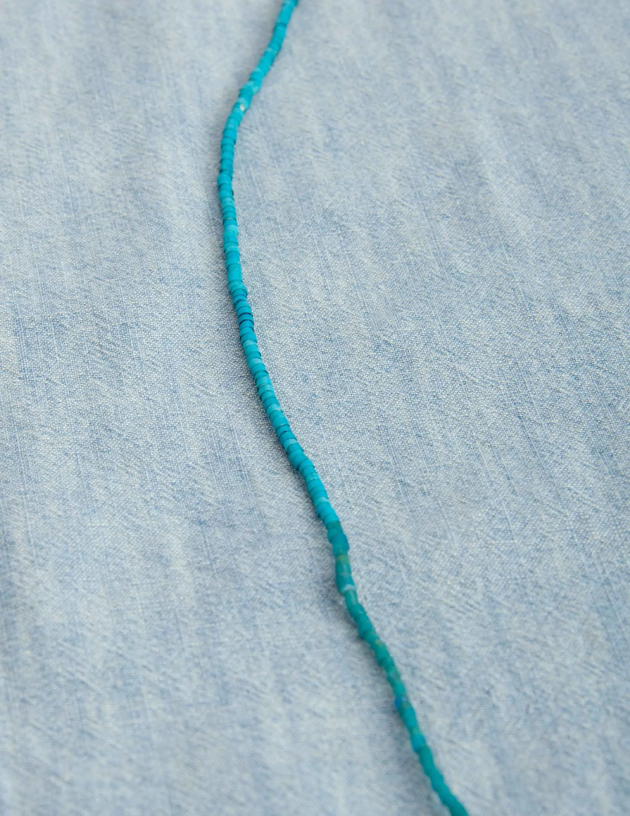 1800s Turquoise Trade Bead Necklace