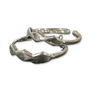 925 Sterling Silver Toe-rings - Design #02