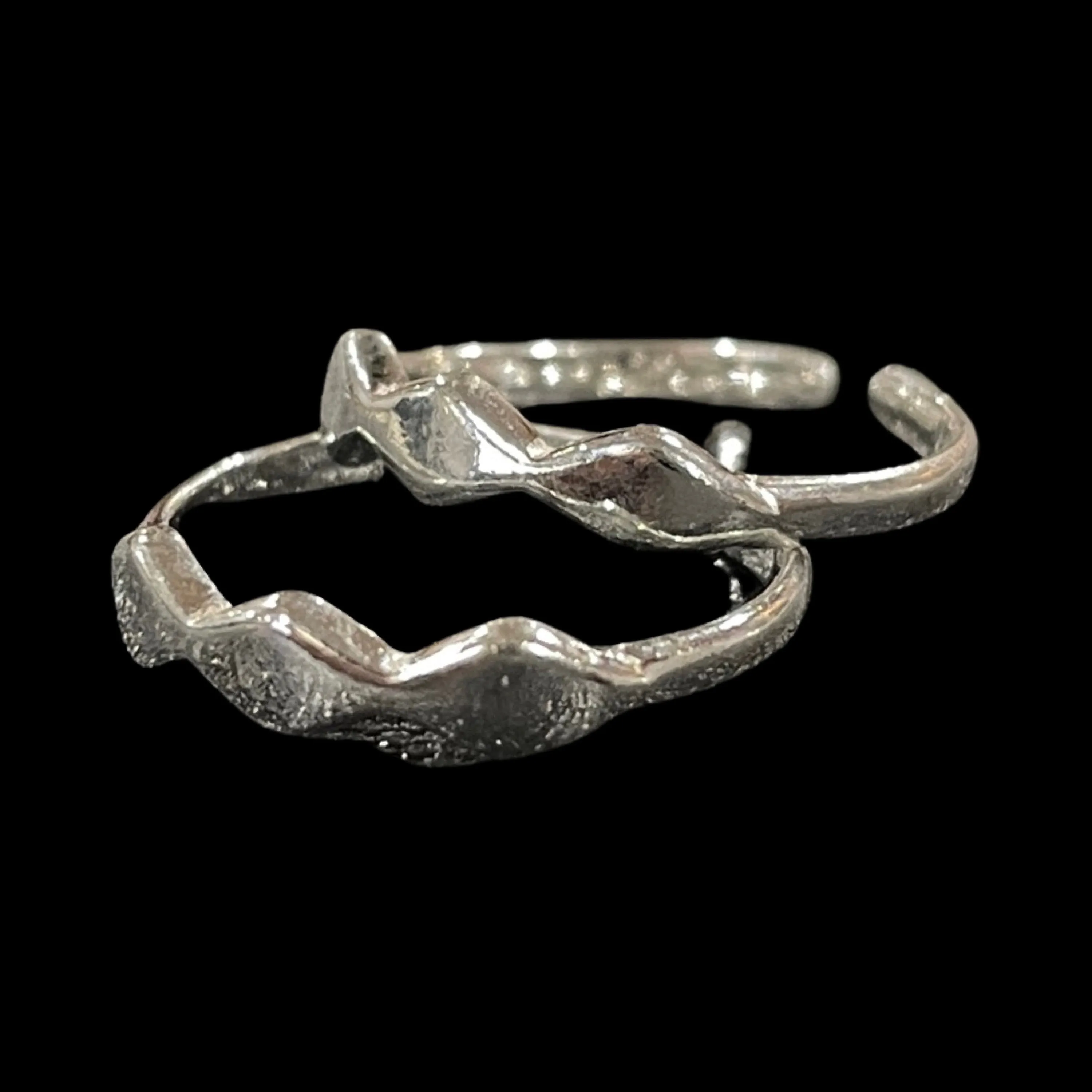 925 Sterling Silver Toe-rings - Design #02