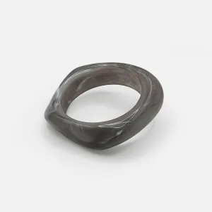 ACRYLIC BANGLE - GRIGIO