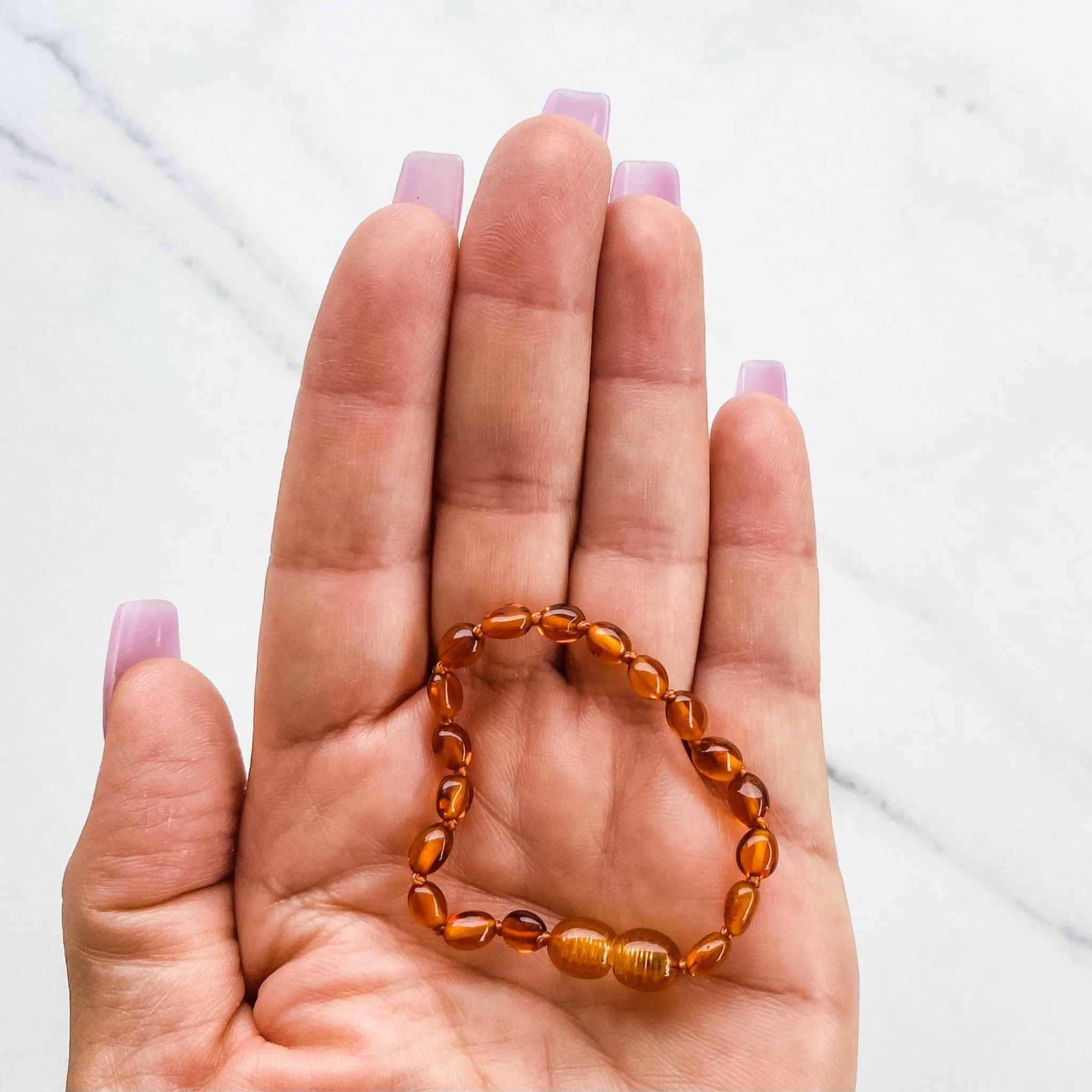 Amber Baby Teething Bracelet