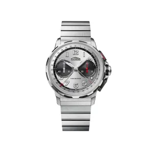 Angelus Chronodate Titanium Magnetic Silver Watch