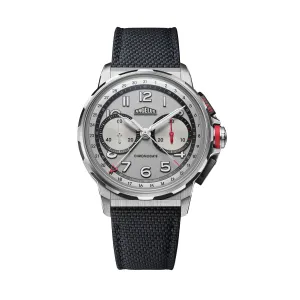 Angelus Chronodate Titanium White Watch