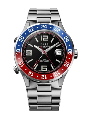 BALL Roadmaster Pilot GMT (40mm) DG3038A-S2C-BK