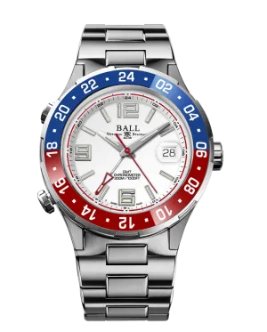 BALL Roadmaster Pilot GMT (40mm) DG3038A-S2C-WH
