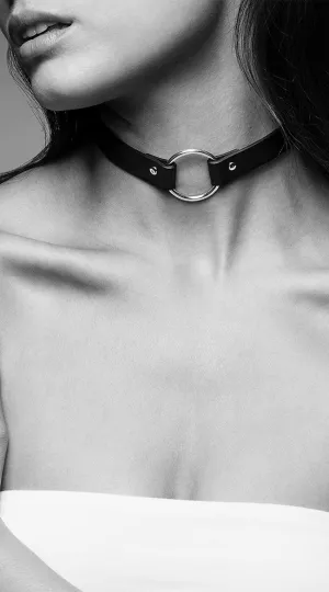 Bijoux Black Ring Choker