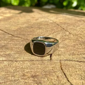 Black Onyx Ring for Men
