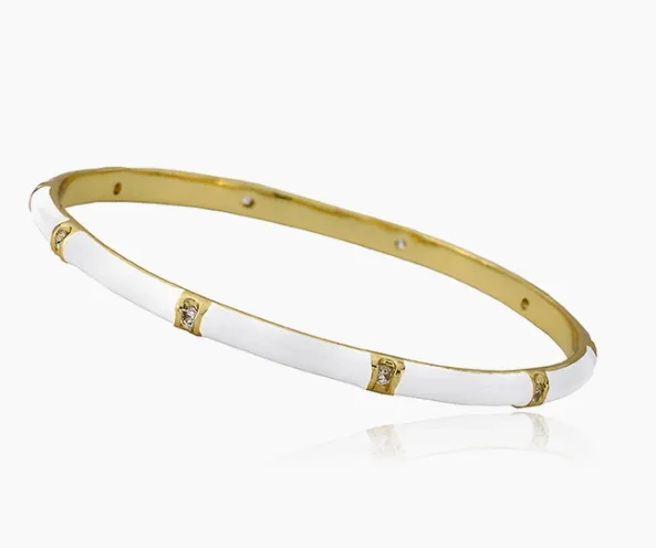Bracelet - Thin Enamel Bangle