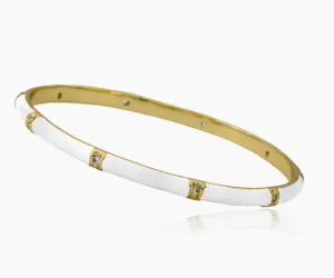 Bracelet - Thin Enamel Bangle
