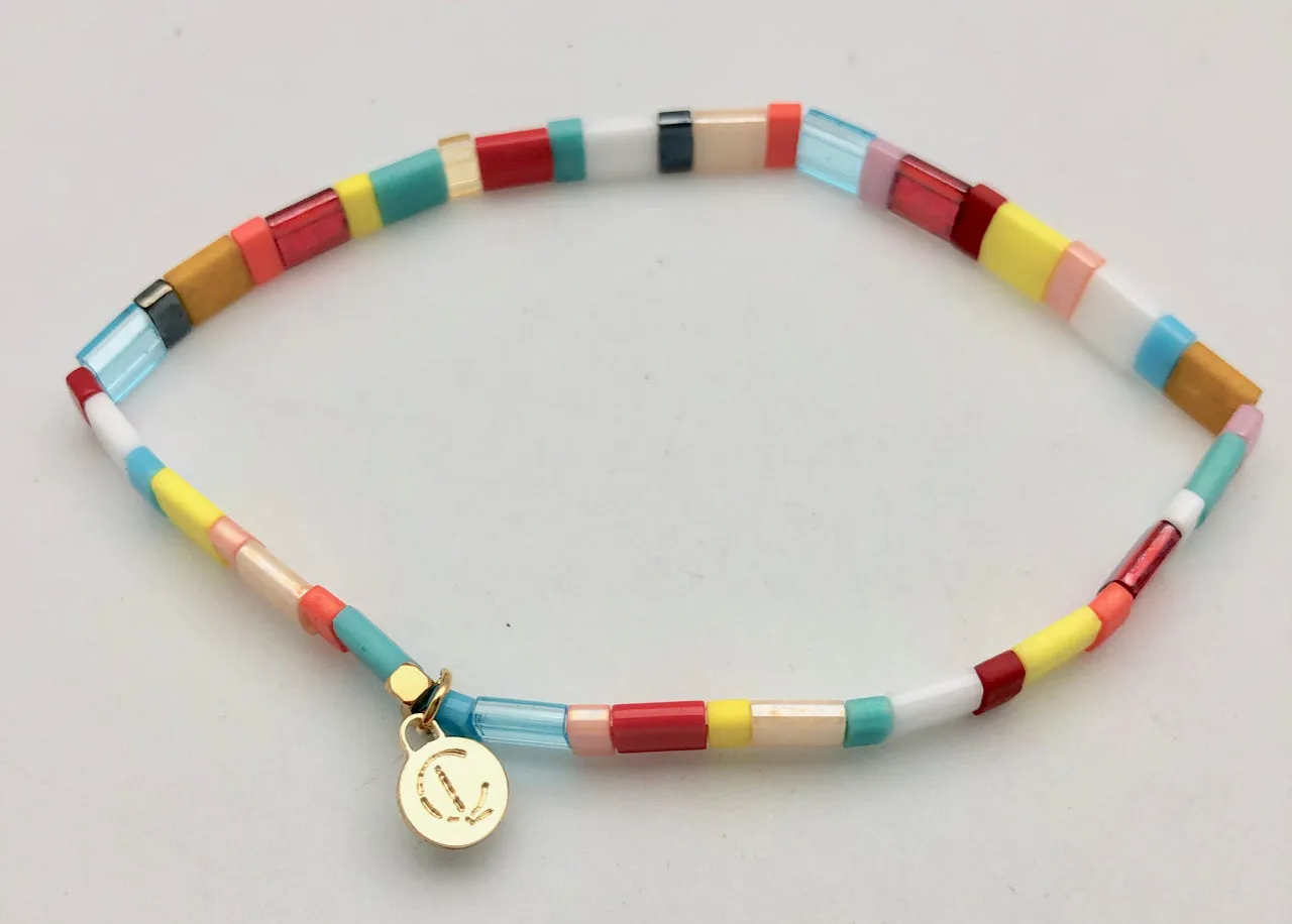 Caryn Lawn Supernova Multi Bead Bracelet