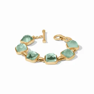 Catalina Stone Bracelet Iridescent Aquamarine Blue