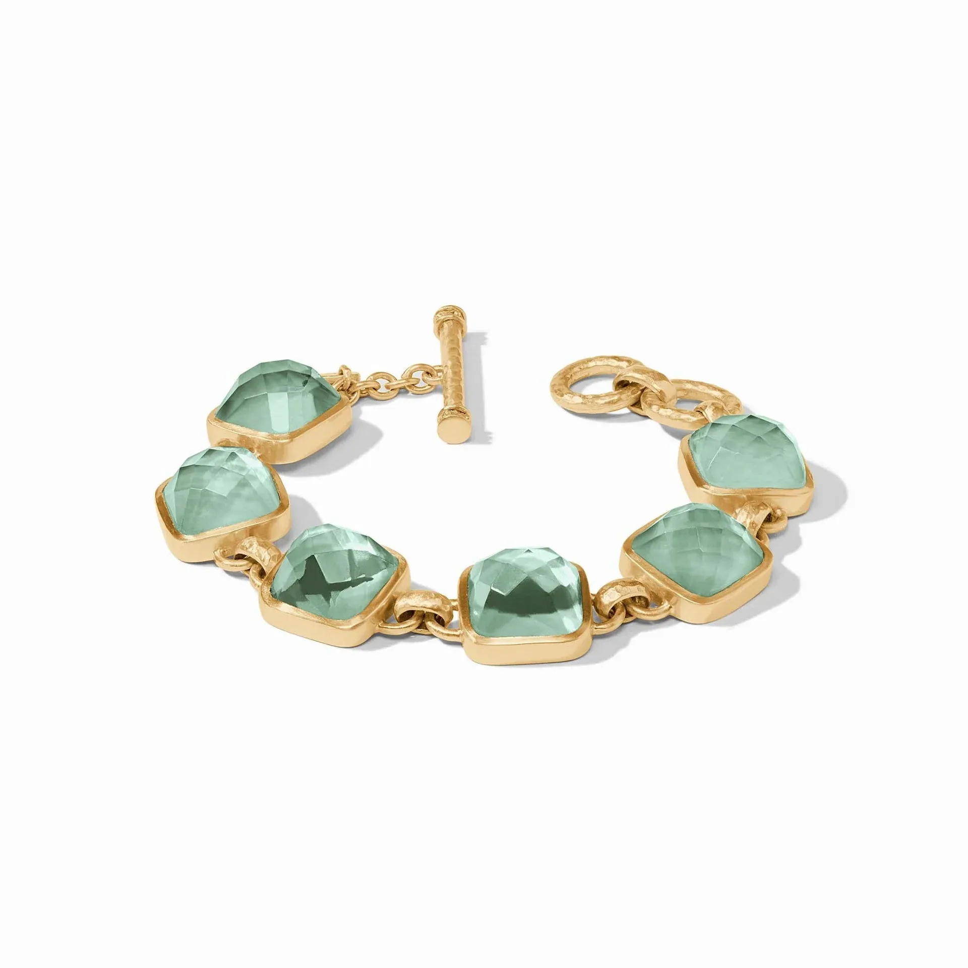 Catalina Stone Bracelet Iridescent Aquamarine Blue