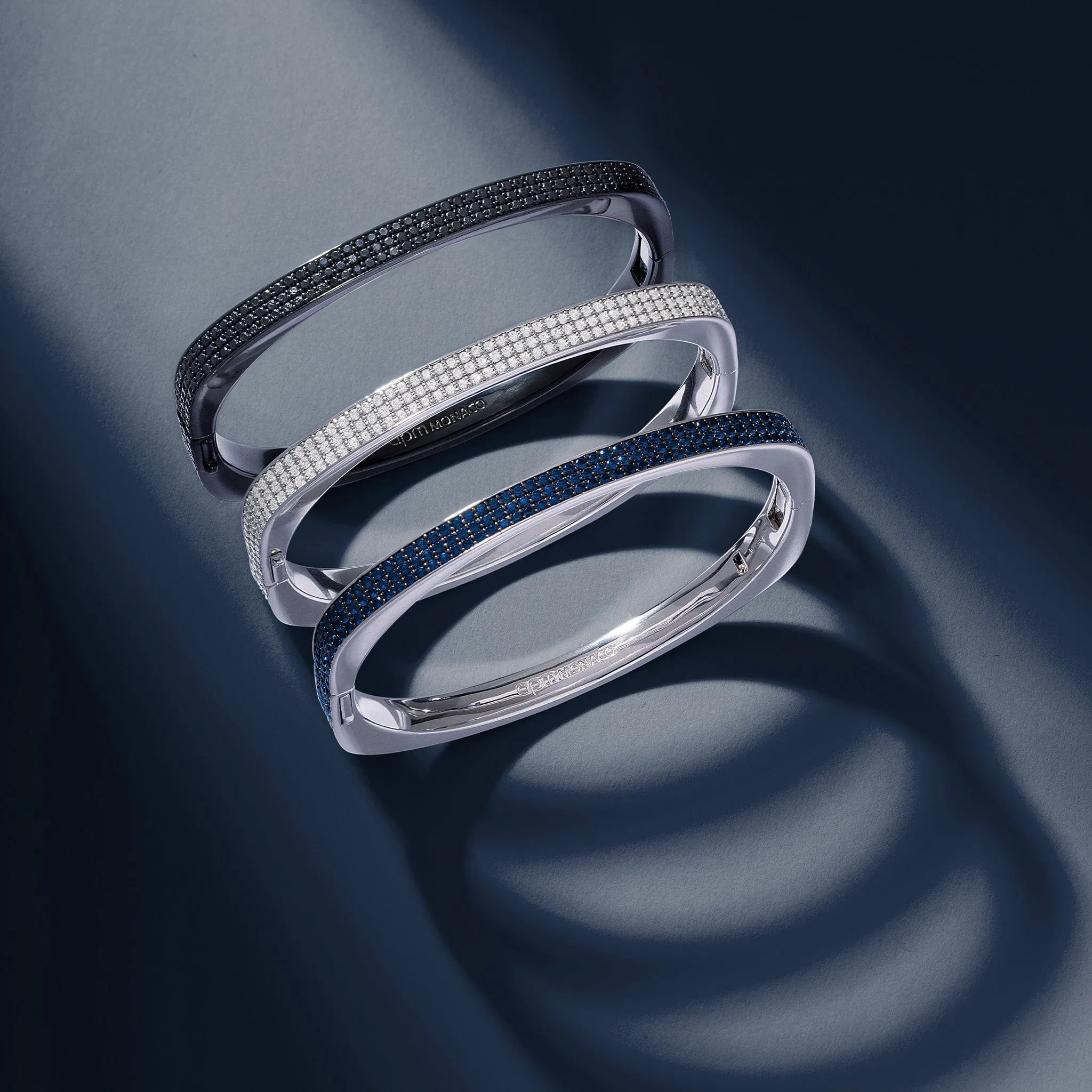 Chunky Black Bangle