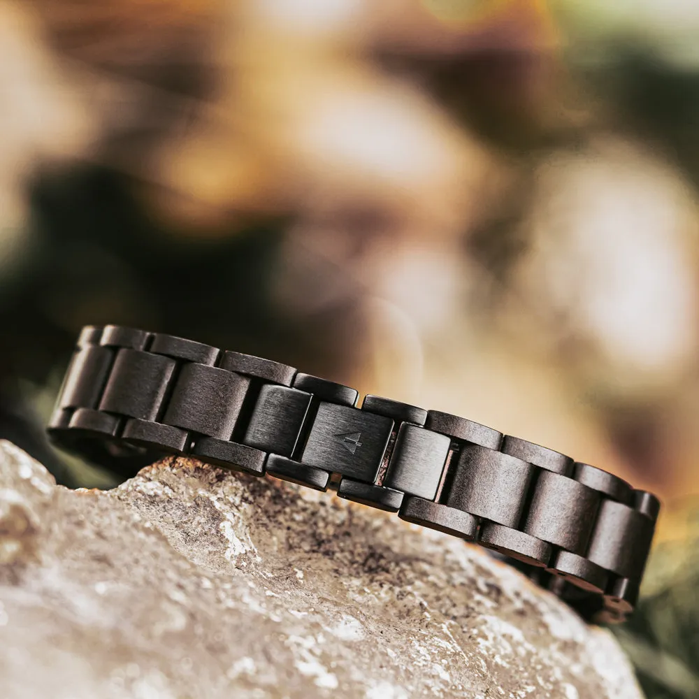 Classic Ebony Engravable Bracelet