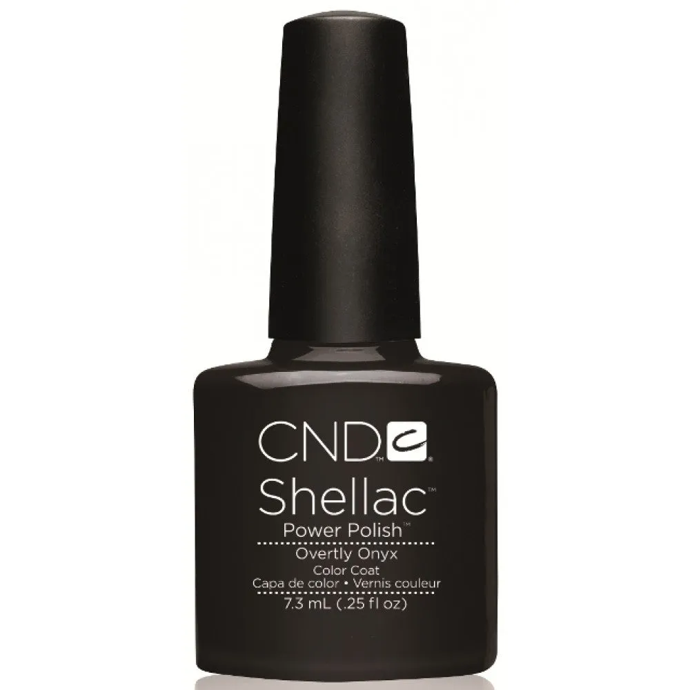 CND Shellac - Overtly Onyx