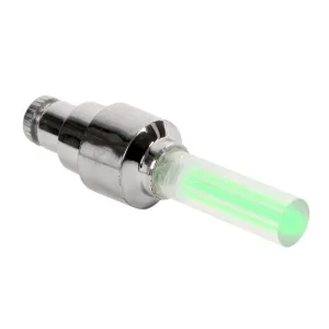 Color: 4pcs green - Automobile Tire Lights Valve Valve Lights