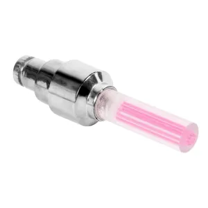Color: Pink - Automobile Tire Lights Valve Valve Lights Wheel