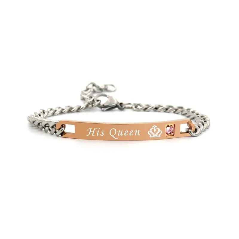 Crystal Couple Bracelet