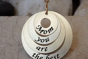 Custom Gold Mother's Necklace