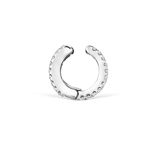 Diamond Eternity Tash Cuff Earring by Maria Tash in White Gold