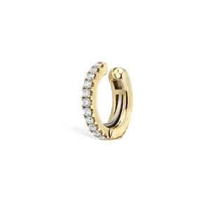 Diamond Eternity Tash Cuff Earring by Maria Tash in Yellow Gold