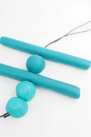 Double KI Necklace in Turquoise