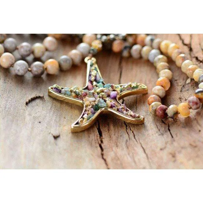 Druzy Starfish