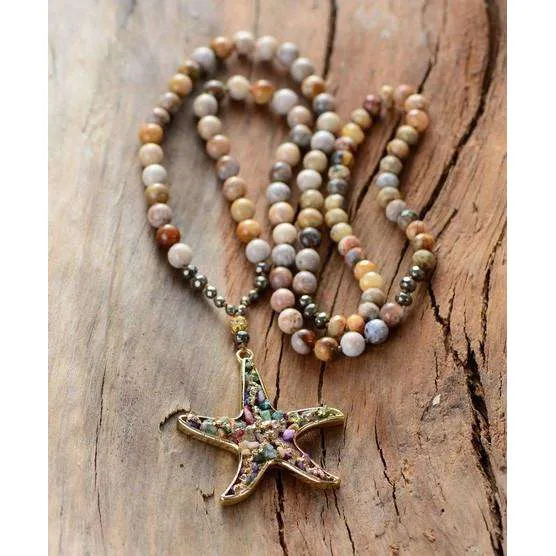 Druzy Starfish