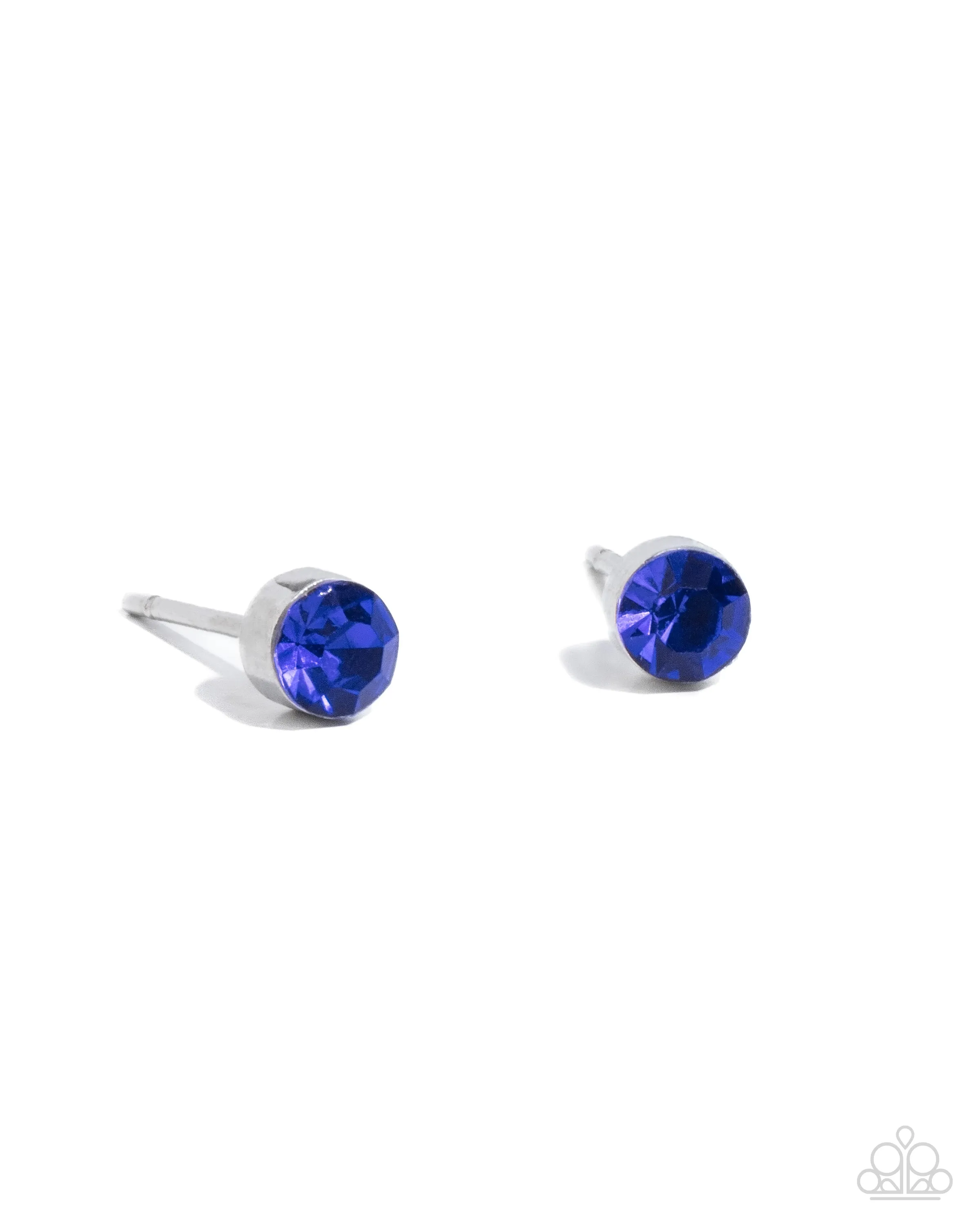 Earrings Logical Light - Blue POST E2022