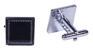 Eclipse Square Cuff Links Set