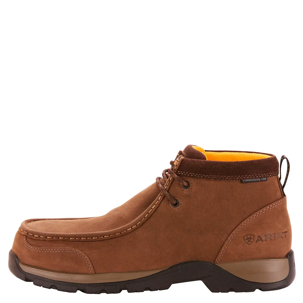 EDGE LTE MOC COMPOSITE TOE BOOT - 200-Brown | Ariat 10024954