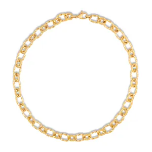 Ellie Vail - Tatum Textured Chain Choker Necklace