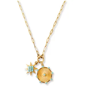 ELSIE NECKLACE TURQUOISE