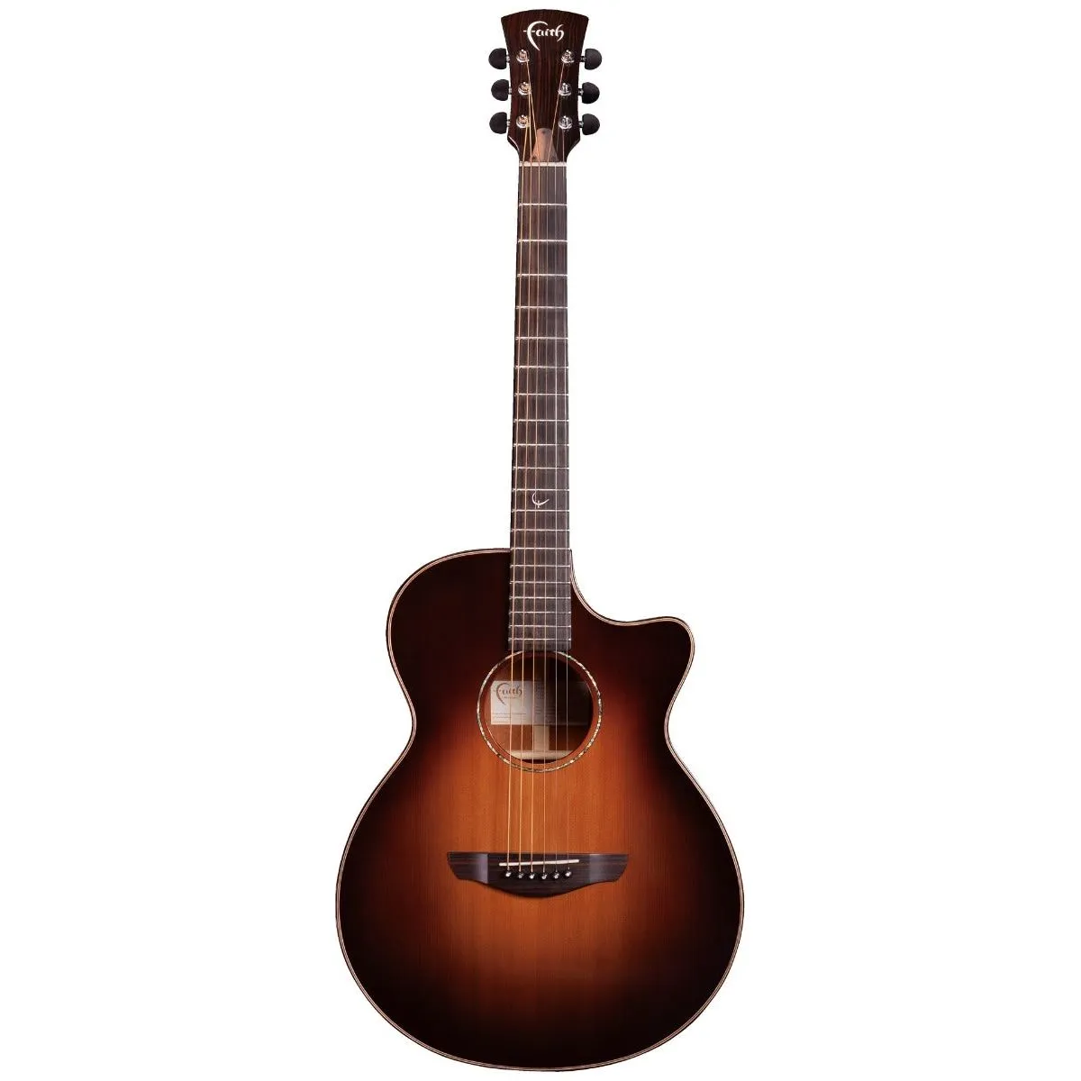 Faith Venus Classic Burst Electro Acoustic Guitar in Sunburst