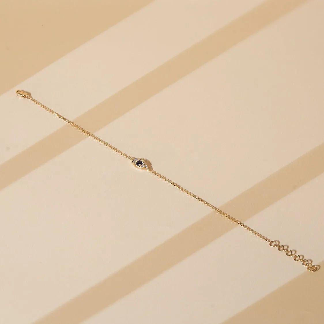 Felicia Evil Eye Sapphire Bracelet