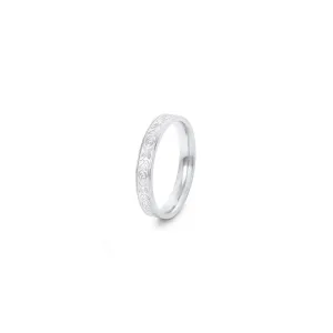 Floral Ring Silver