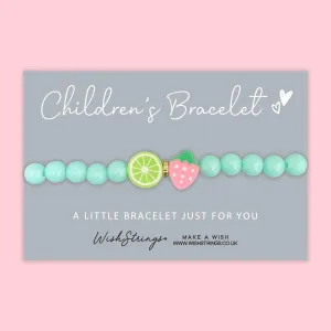 Fruit Charms - Children's Beaded Bracelet