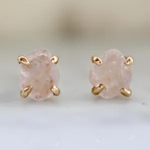 Georgie Pink Sapphire Earrings
