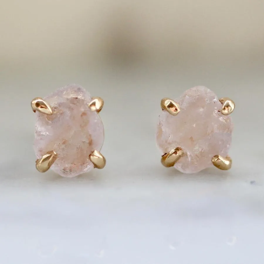 Georgie Pink Sapphire Earrings