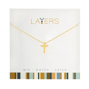 Gold Cross Necklace