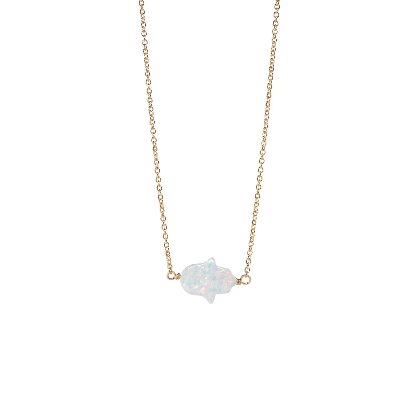 GOOD LUCK HAND CHOKER - LARGE PENDANT