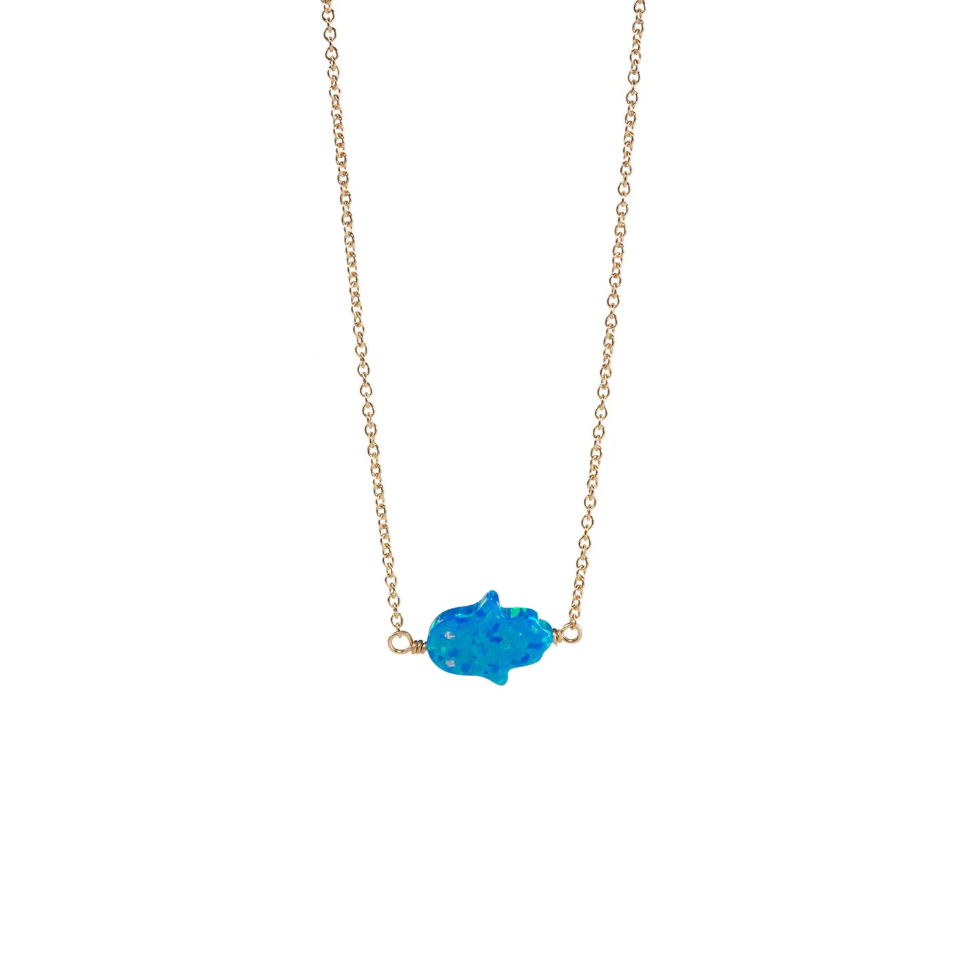 GOOD LUCK HAND CHOKER - LARGE PENDANT