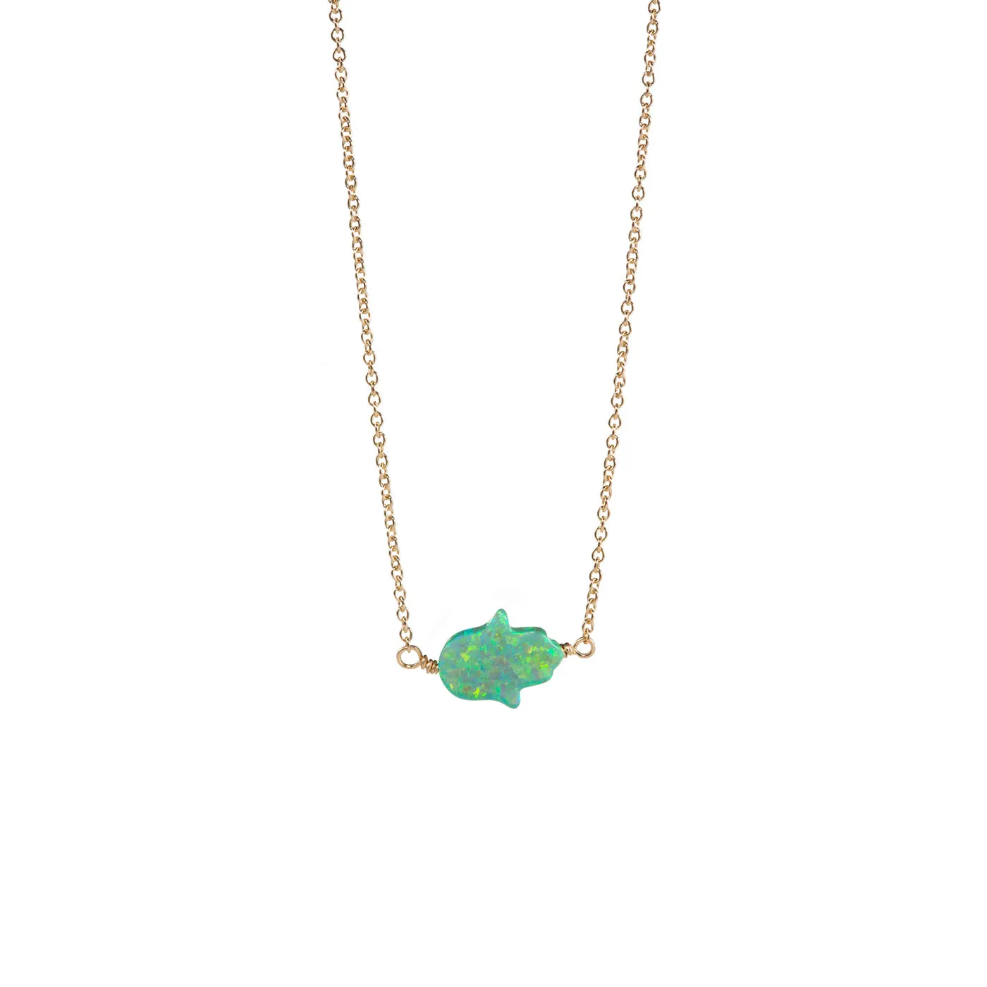 GOOD LUCK HAND CHOKER - LARGE PENDANT