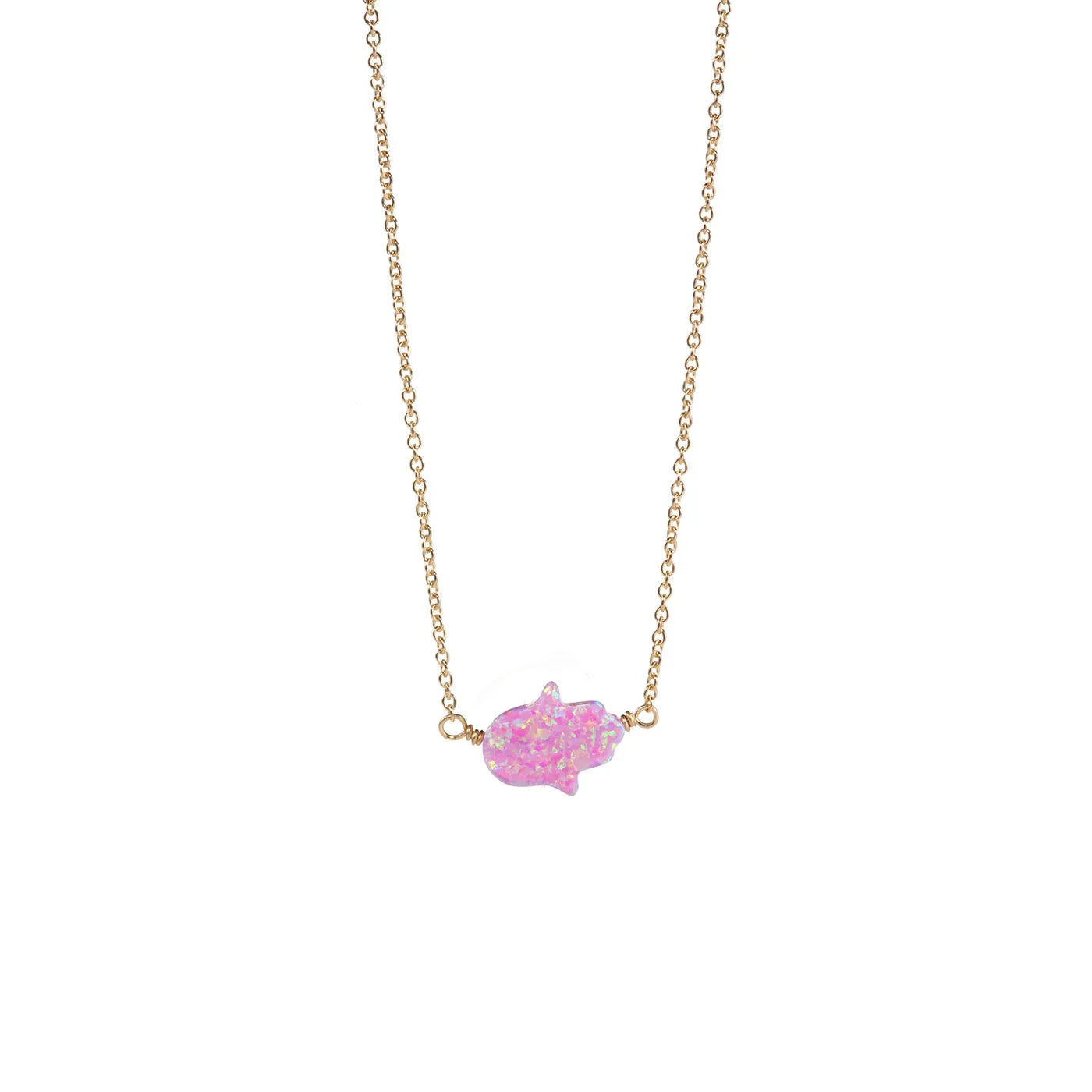 GOOD LUCK HAND CHOKER - LARGE PENDANT