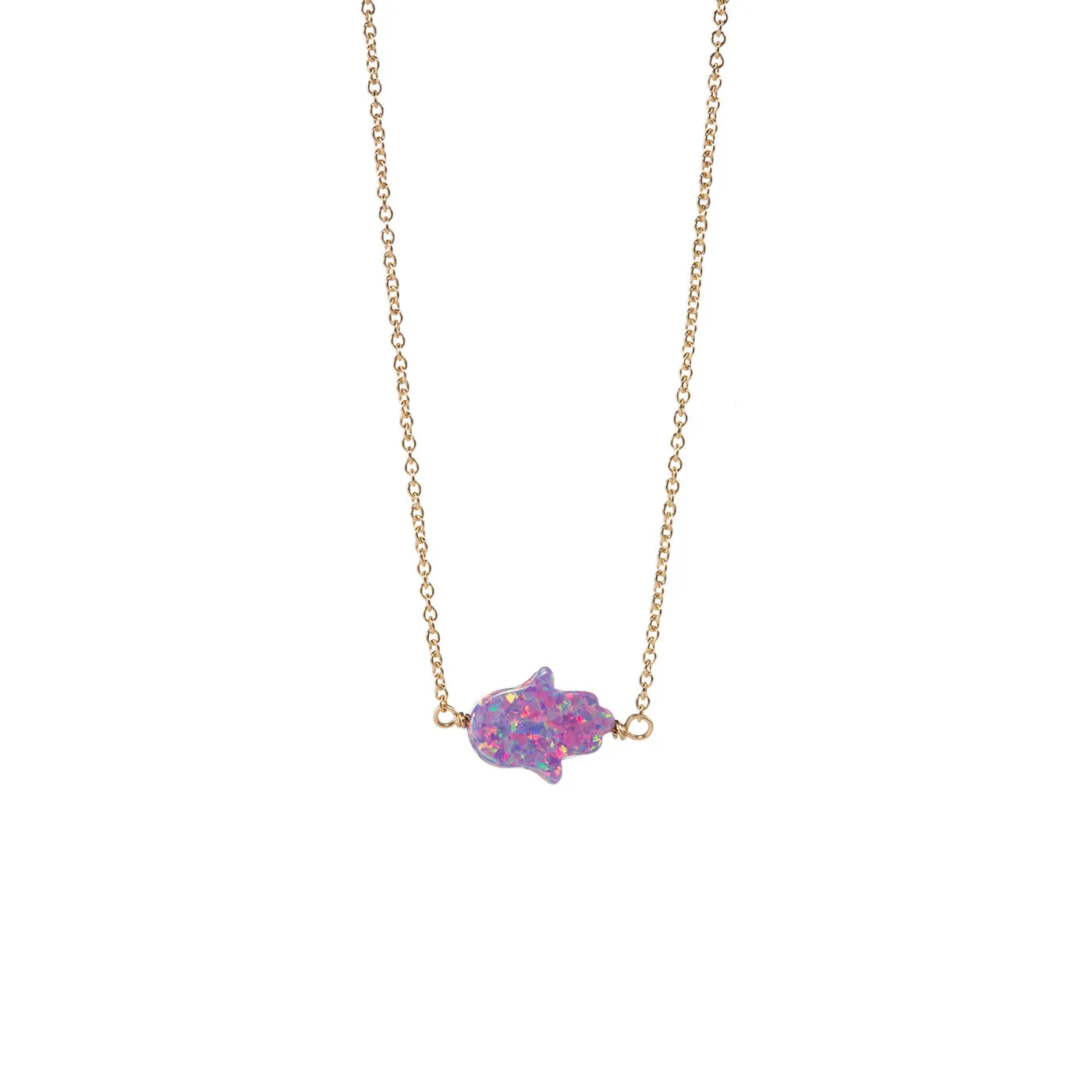 GOOD LUCK HAND CHOKER - LARGE PENDANT
