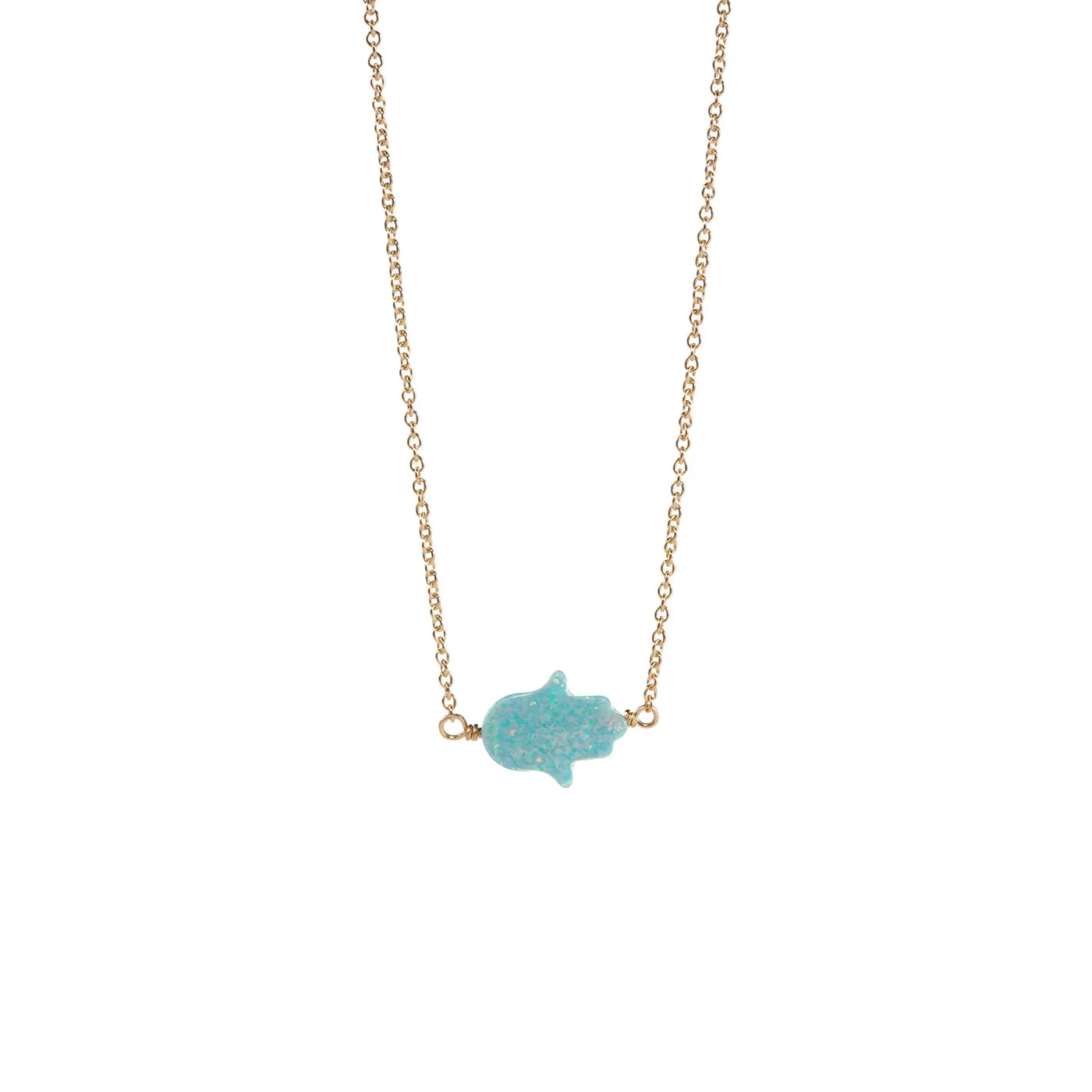 GOOD LUCK HAND CHOKER - LARGE PENDANT