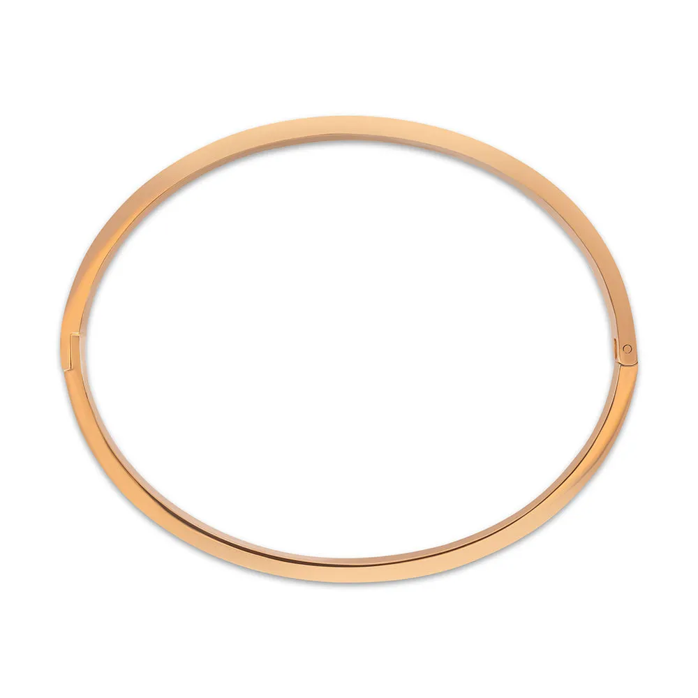 Grace Rose Gold Plated Bangle