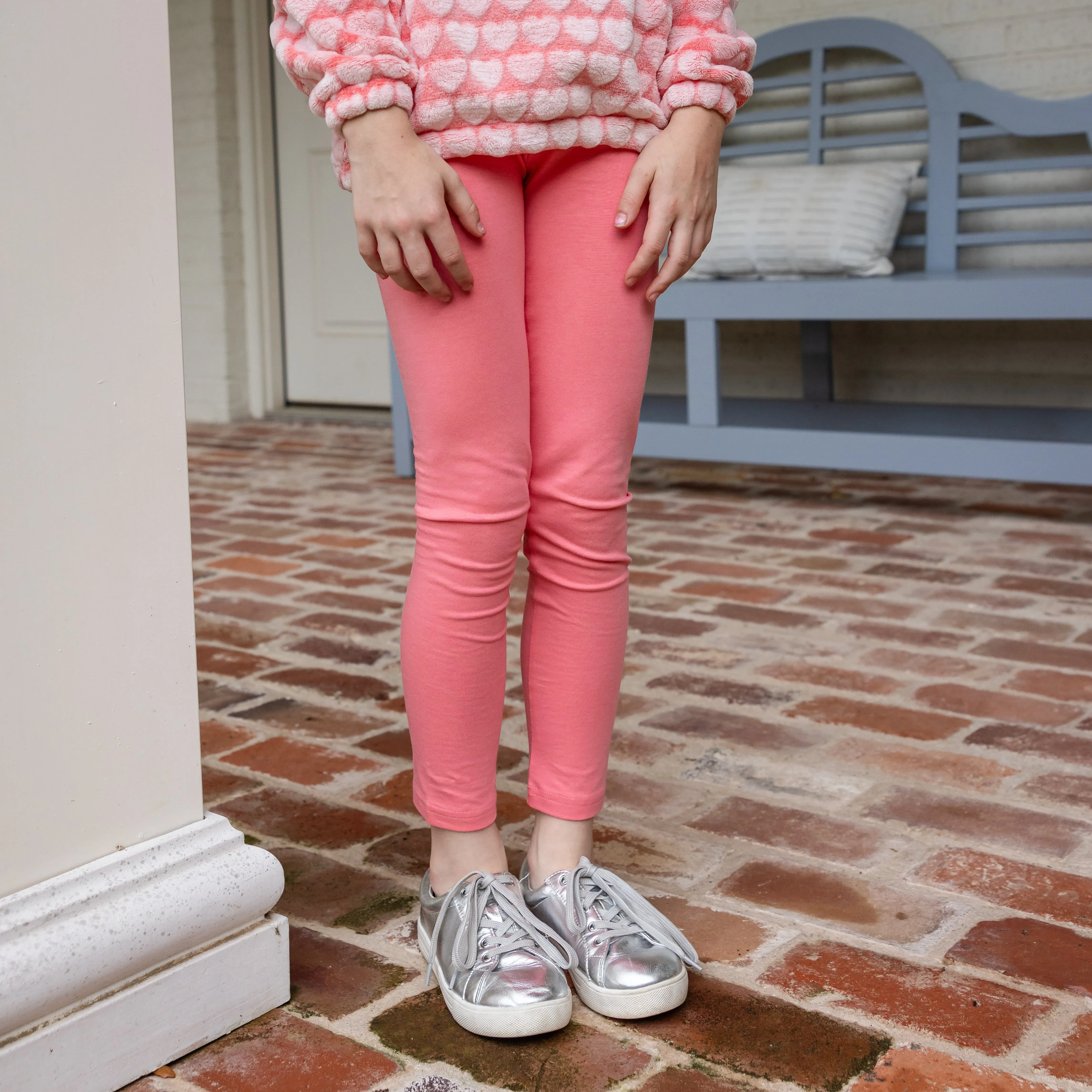 Hope Sweatshirt - Coral Heart Chenille