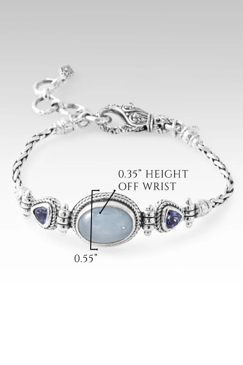Hopeful Horizon Bracelet™ in Aquamarine